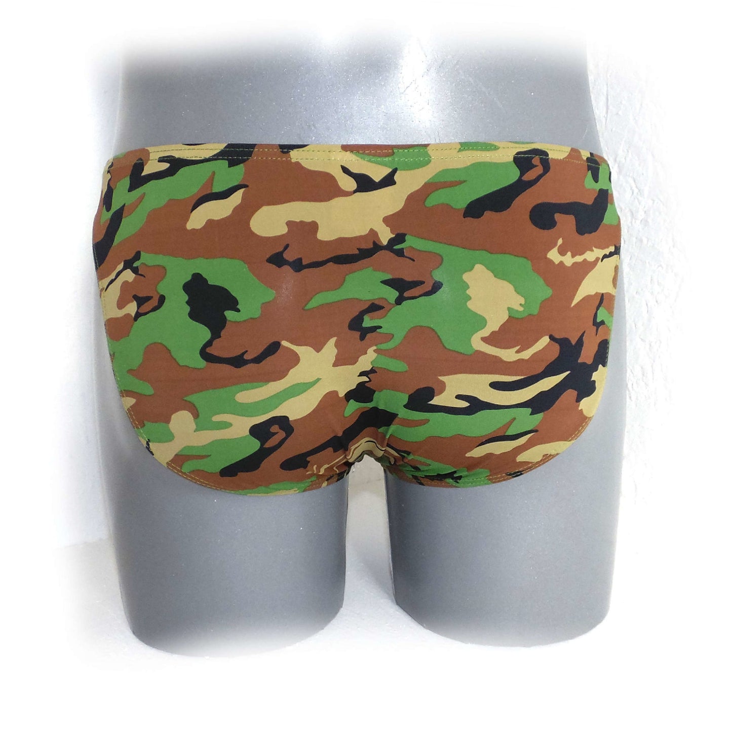 Fashion Mens Briefs Underwear Bulge Youthful Camouflage