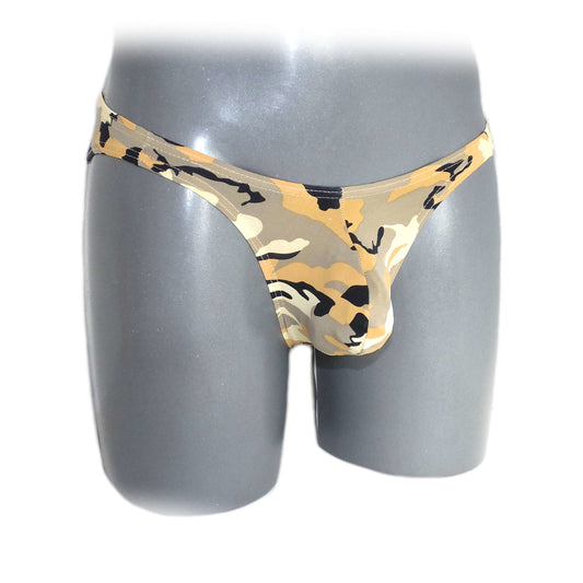 Fashion Mens Briefs Underwear Bulge Youthful Camouflage