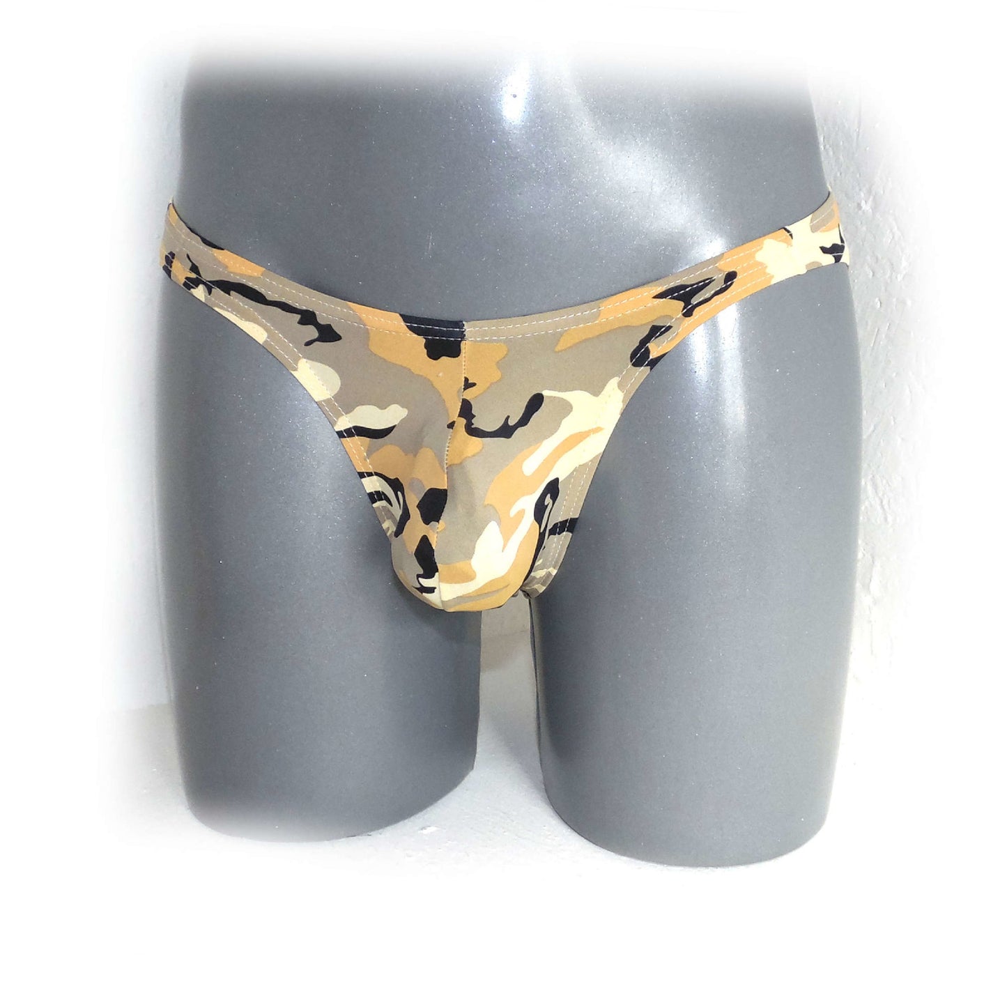 Fashion Mens Briefs Underwear Bulge Youthful Camouflage