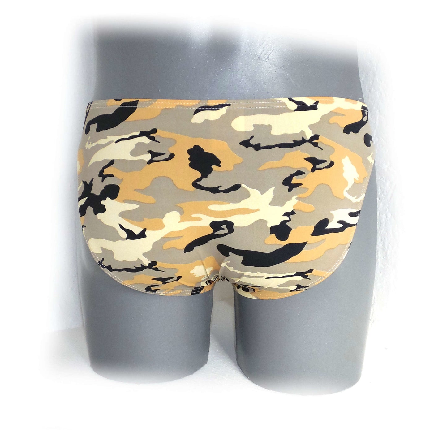 Fashion Mens Briefs Underwear Bulge Youthful Camouflage