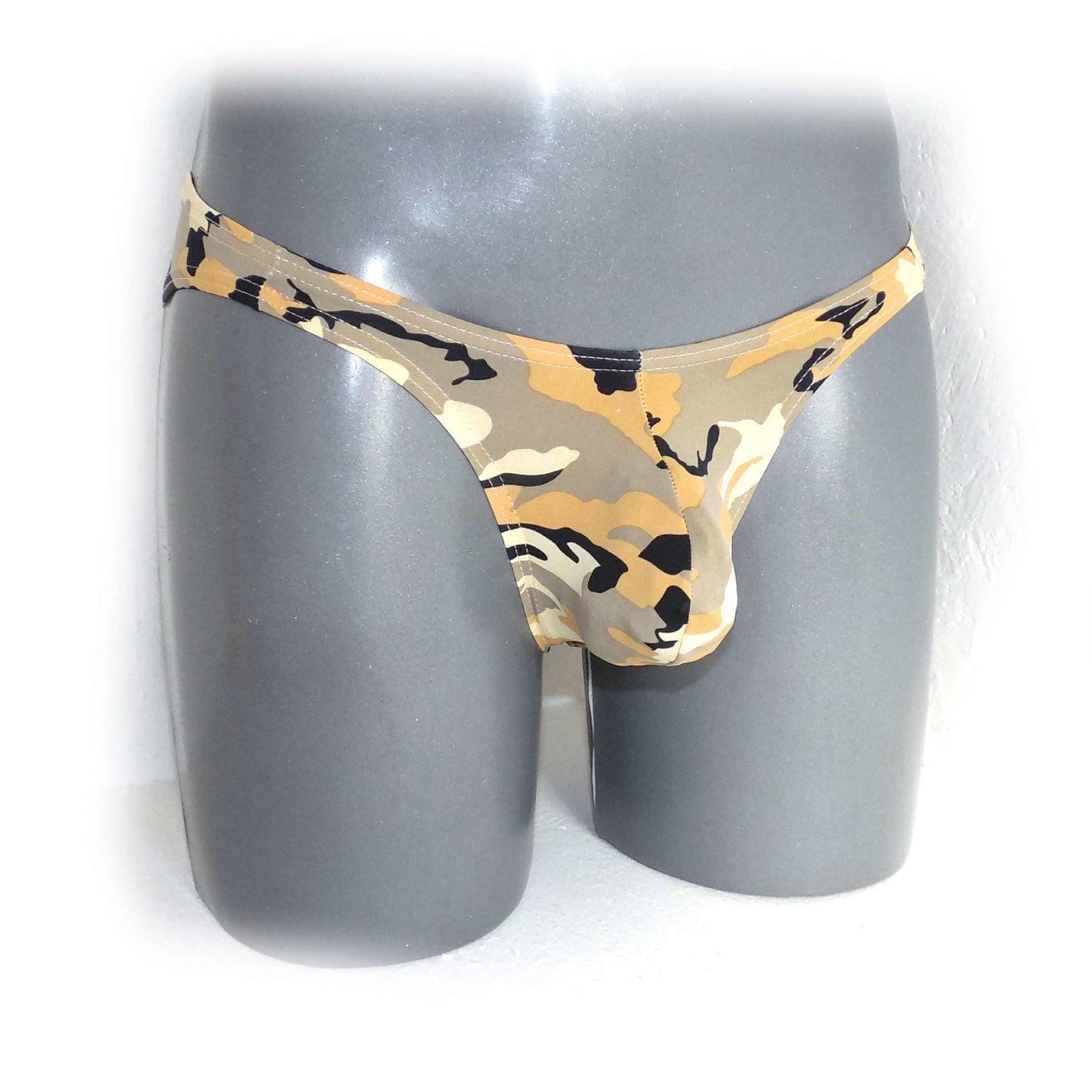 Fashion Mens Briefs Underwear Bulge Youthful Camouflage