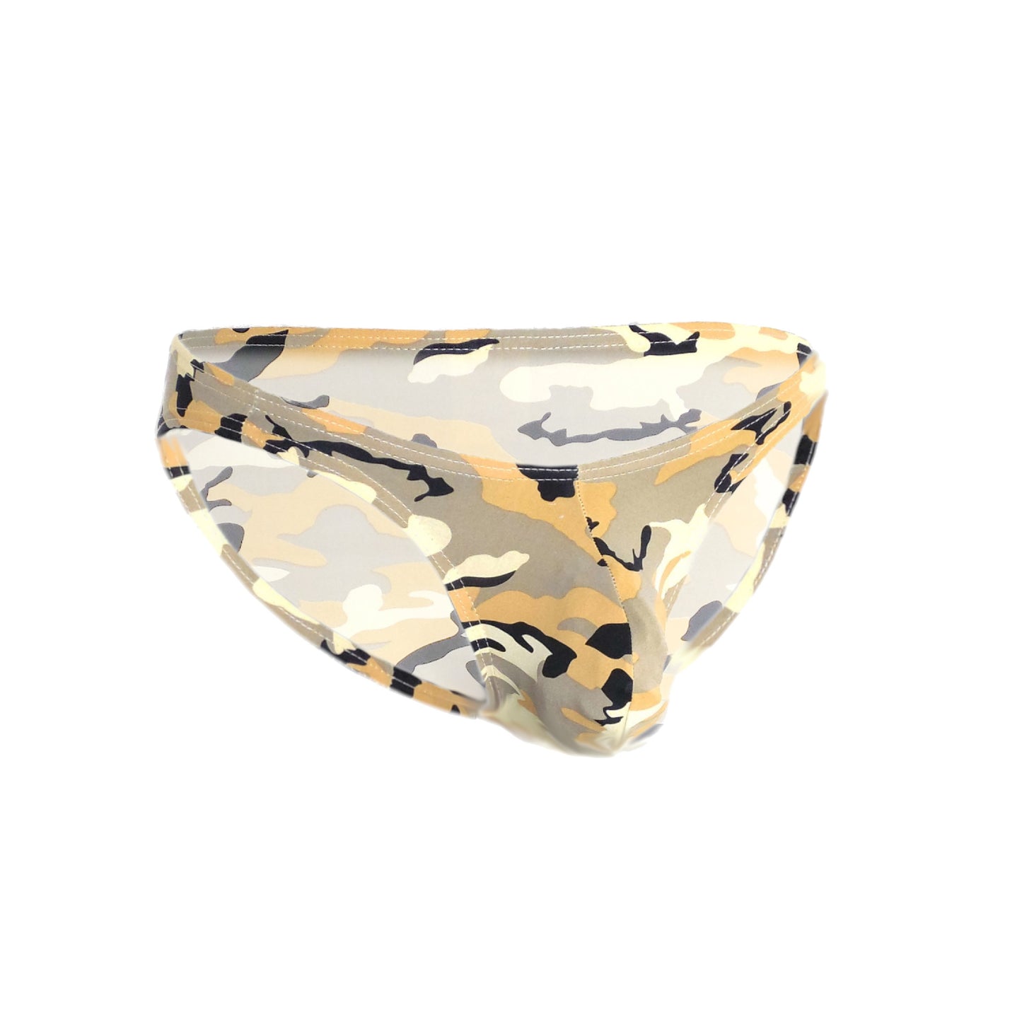 Fashion Mens Briefs Underwear Bulge Youthful Camouflage