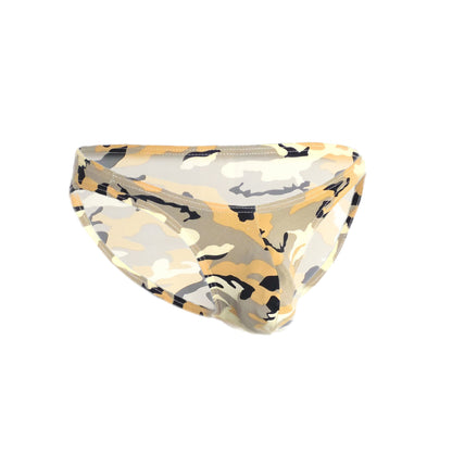 Fashion Mens Briefs Underwear Bulge Youthful Camouflage