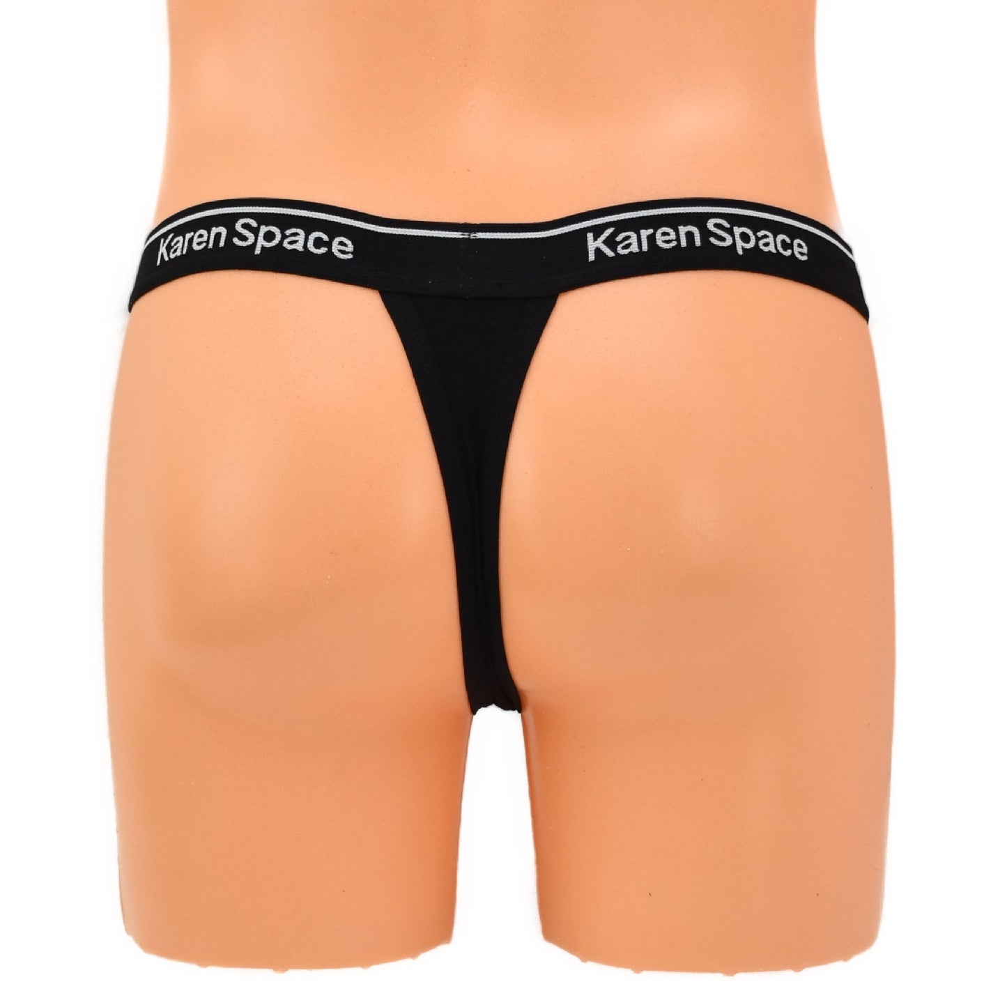 Men's thong waistband is pressed