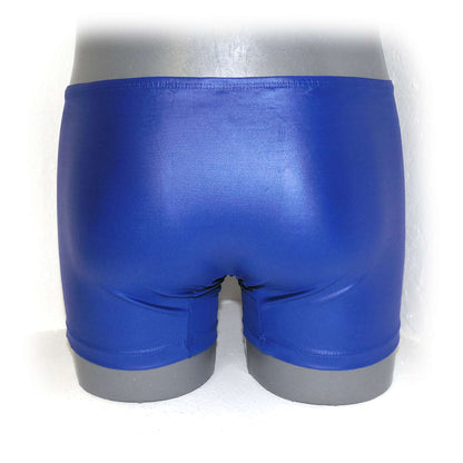 Men Leather look Pants With Exposed Hips