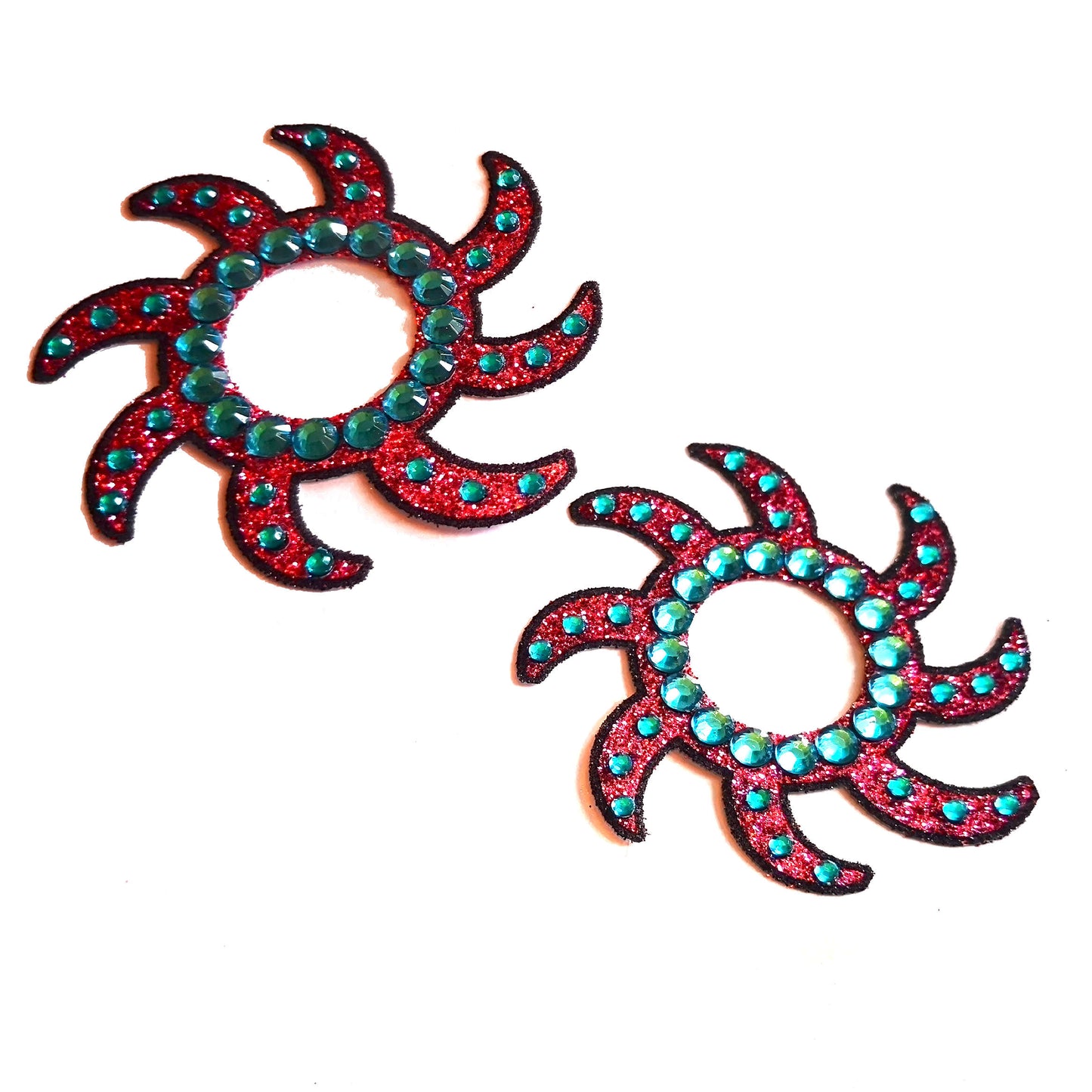 Nipple cover stickers, set of 2