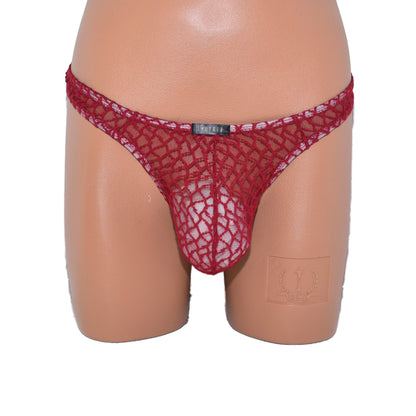Netzstring mit transparenter Optik