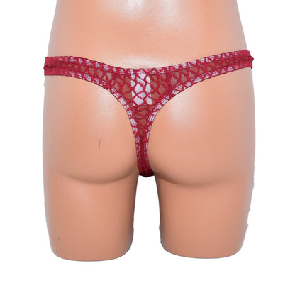 Netzstring mit transparenter Optik