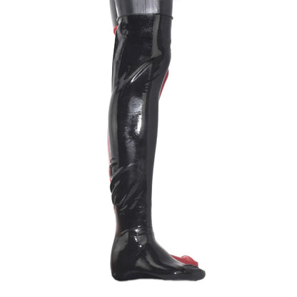 Latex Halterlose Strümpfe 0,4 mm