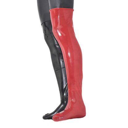 Latex Halterlose Strümpfe 0,4 mm