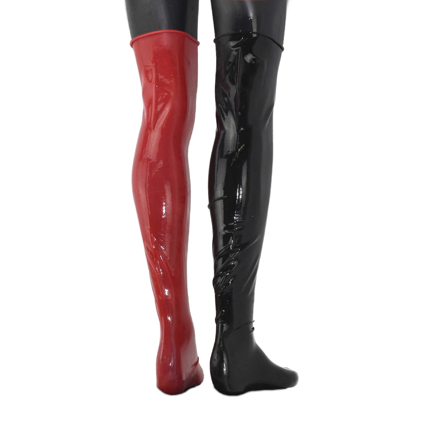Latex Halterlose Strümpfe 0,4 mm
