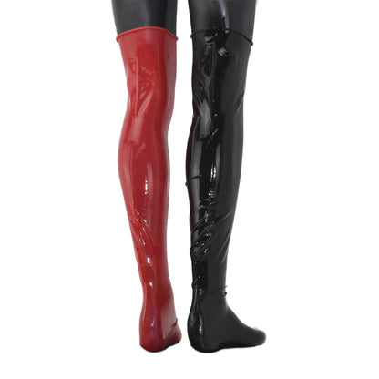 Latex Halterlose Strümpfe 0,4 mm