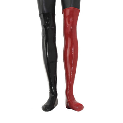 Latex Halterlose Strümpfe 0,4 mm