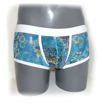 Comfortable fancy lace men boxer shorts