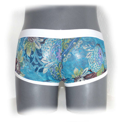 Comfortable fancy lace men boxer shorts