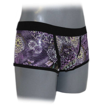 Comfortable fancy lace men's boxer shorts