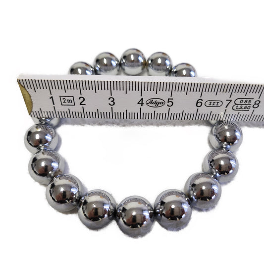 Penisring Cockring Kugeln Metall für Männer (Groß)