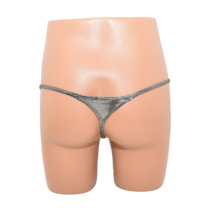 Men's thong bulge pouch thong