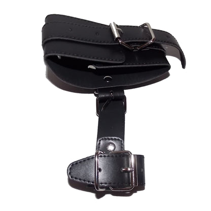 Bondage Fußfessel Leder Fuss - Fessel mit Zehen