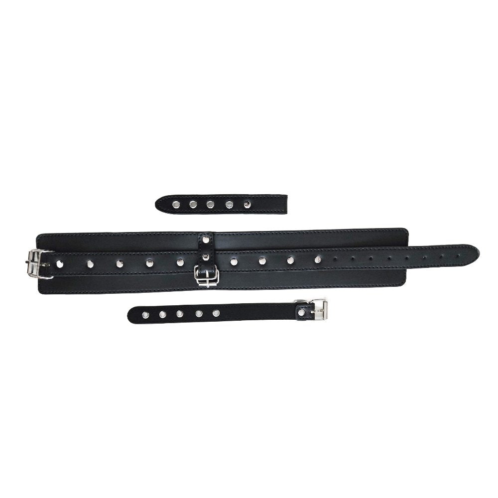 Bondage Fußfessel Leder Fuss - Fessel mit Zehen