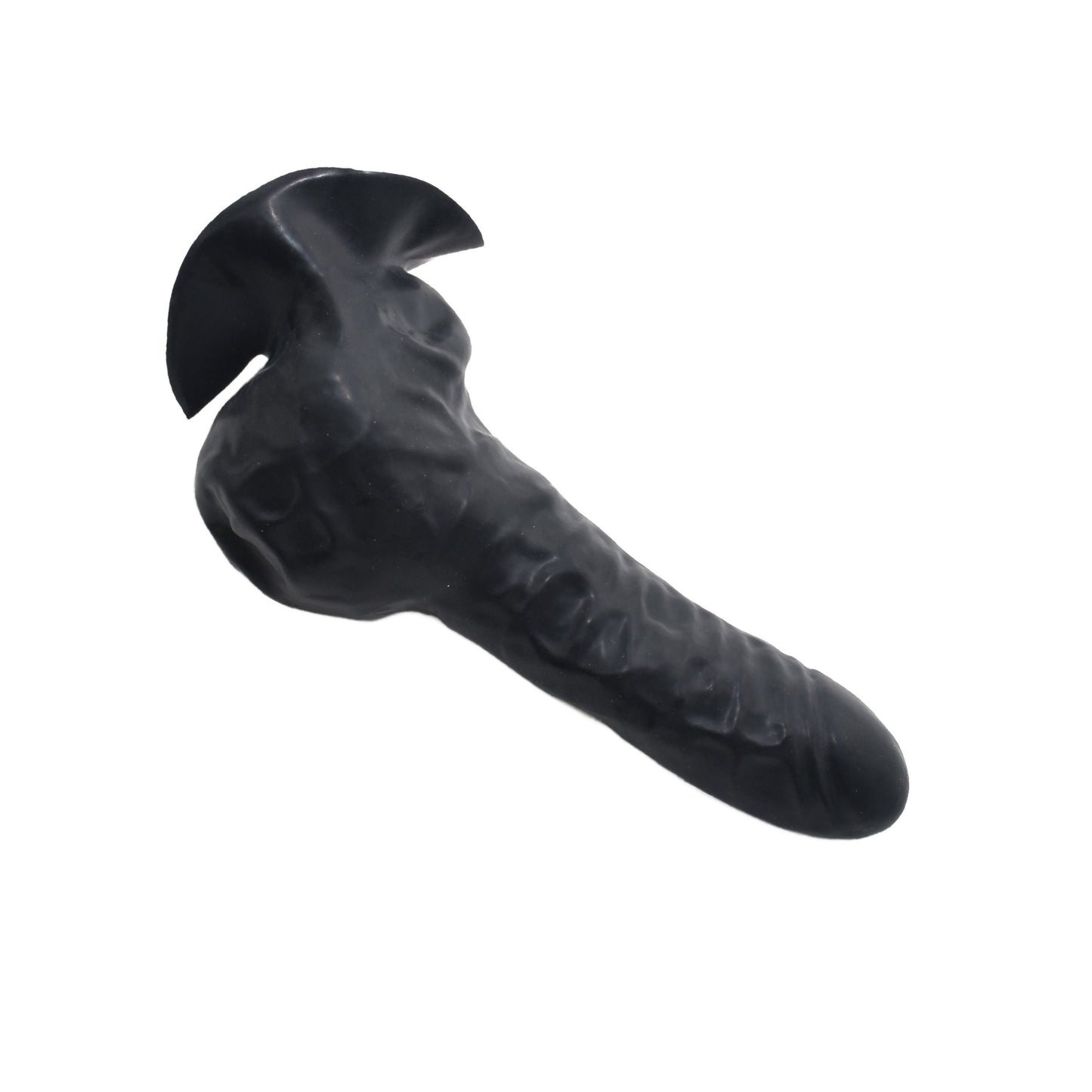 Latex Rifflecondom mit Hodensack 18 cm