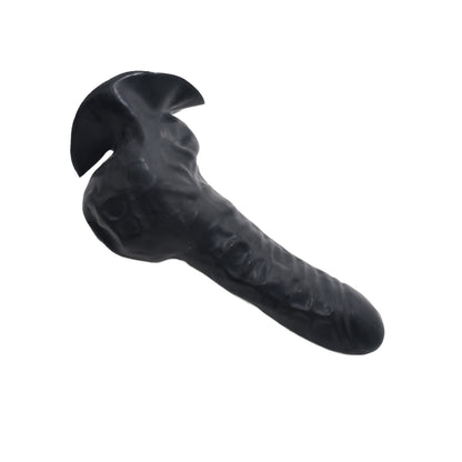 Latex Rifflecondom mit Hodensack 18 cm