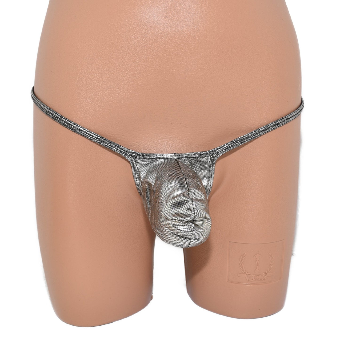 Mens thong bulge pouch thong