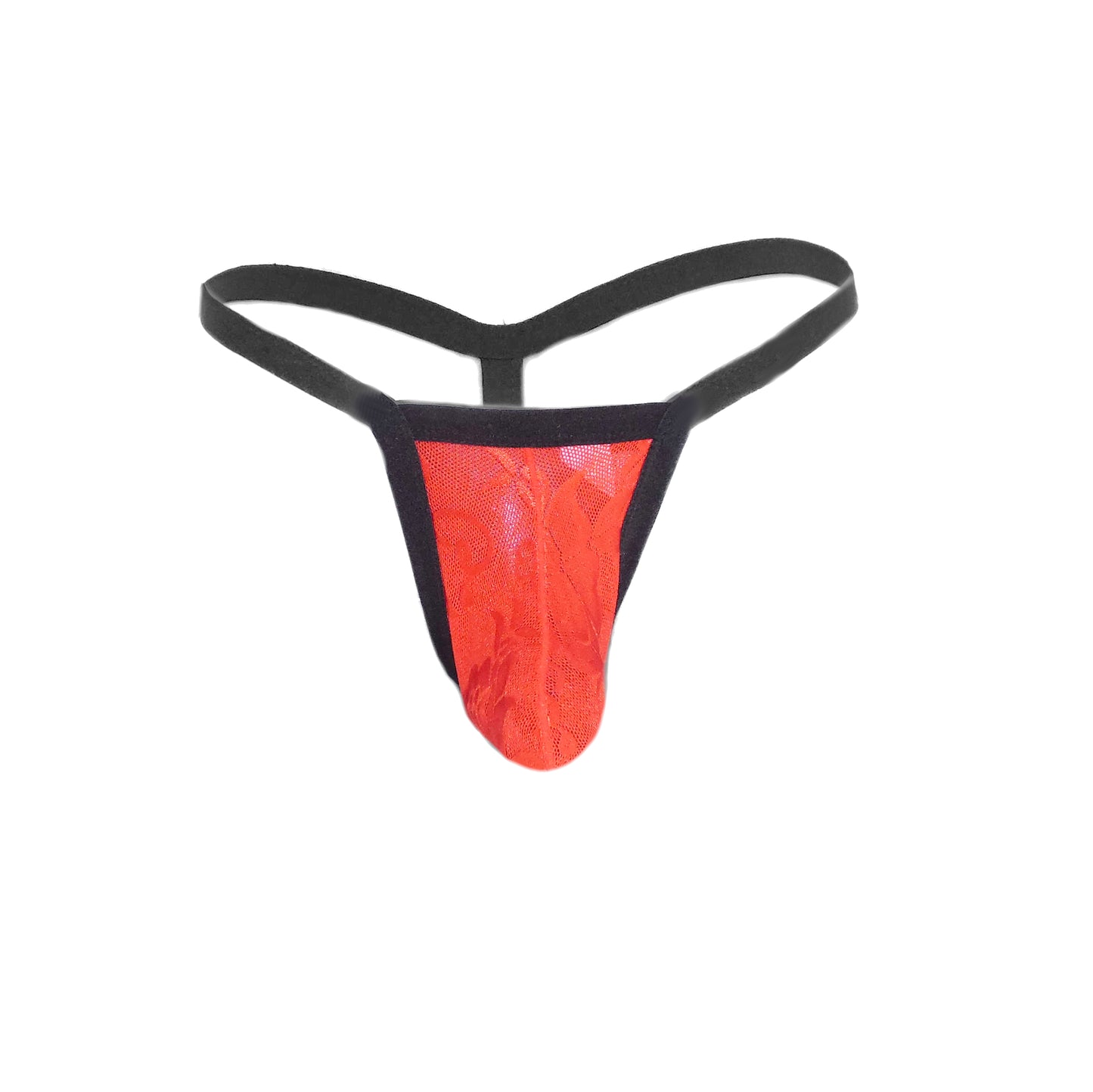 Cool Lace Jacquard String Erotic Penis Pouch