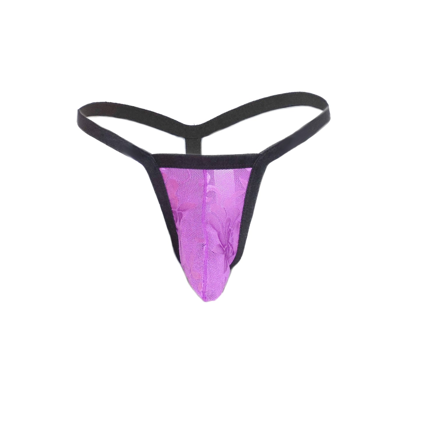 Cool Lace Jacquard String Erotic Penis Pouch