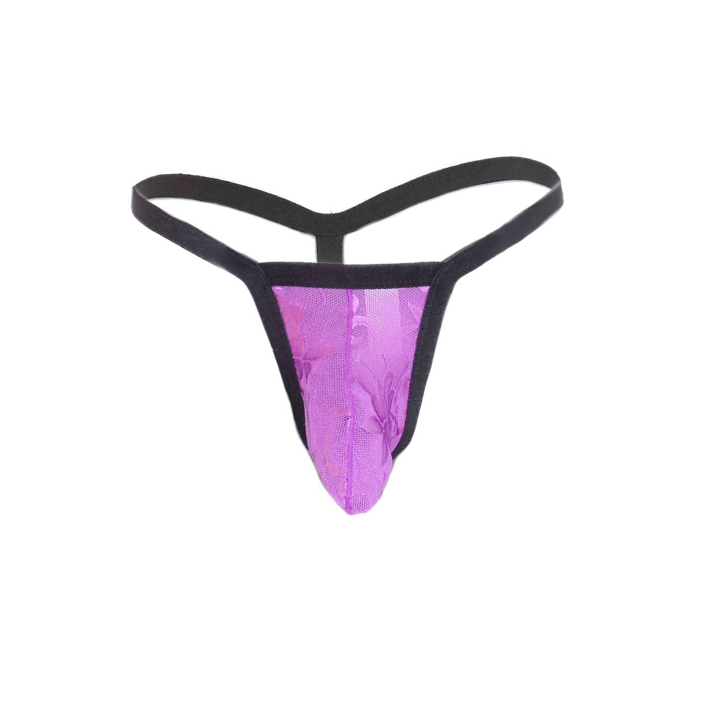 Cool Lace Jacquard String Erotic Penis Pouch