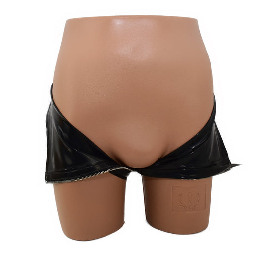 Latex Slip mit Reißverschluss - 0,4 mm