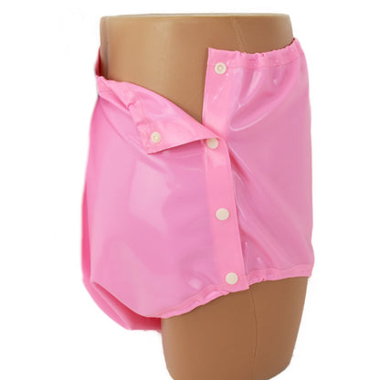 Latex Slip seitlich zum öffnen Druckknöpfe