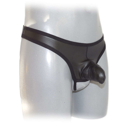 PU-Leather Thong Hanging Iron Ring ohne Poposchnur