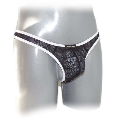Lace Thong Transparent See Through Breathable String
