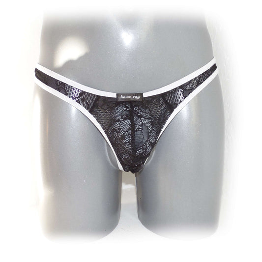 Lace Thong Transparent See Through Breathable String