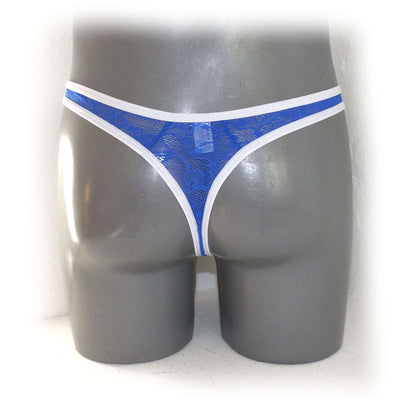 Lace Thong Transparent See Through Breathable String