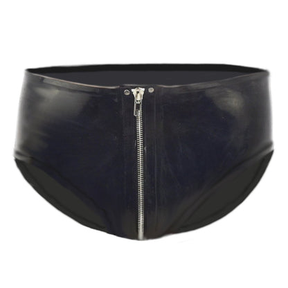 Latex Slip mit Reißverschluss - 0,4 mm