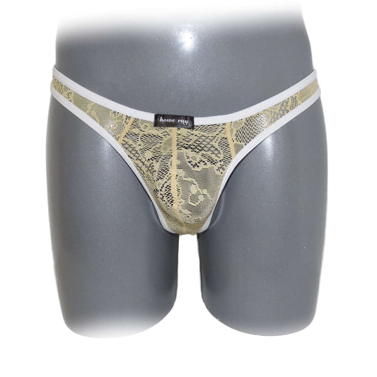 Lace Thong Transparent See Through Breathable String