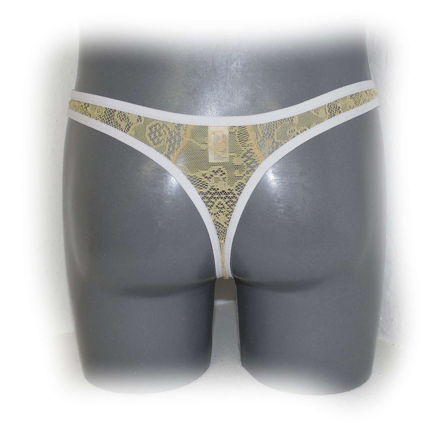 Lace Thong Transparent See Through Breathable String