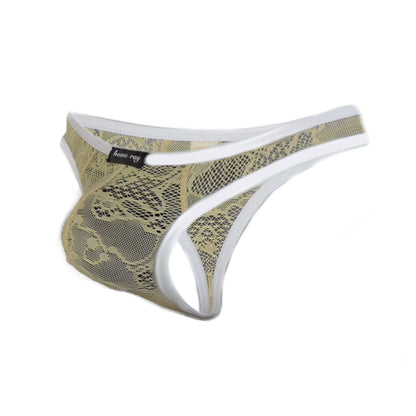 Lace Thong Transparent See Through Breathable String