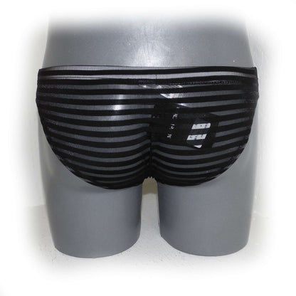 Transparent Briefs Men's Slip