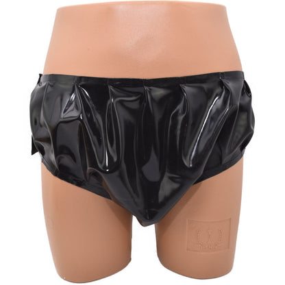 Latex Slip seitlich zum öffnen Druckknöpfe