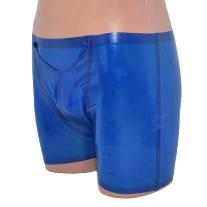 Latex transparent Shorts mit Eingriff