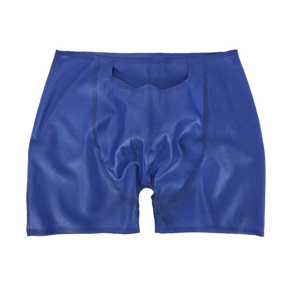Latex transparent Shorts mit Eingriff