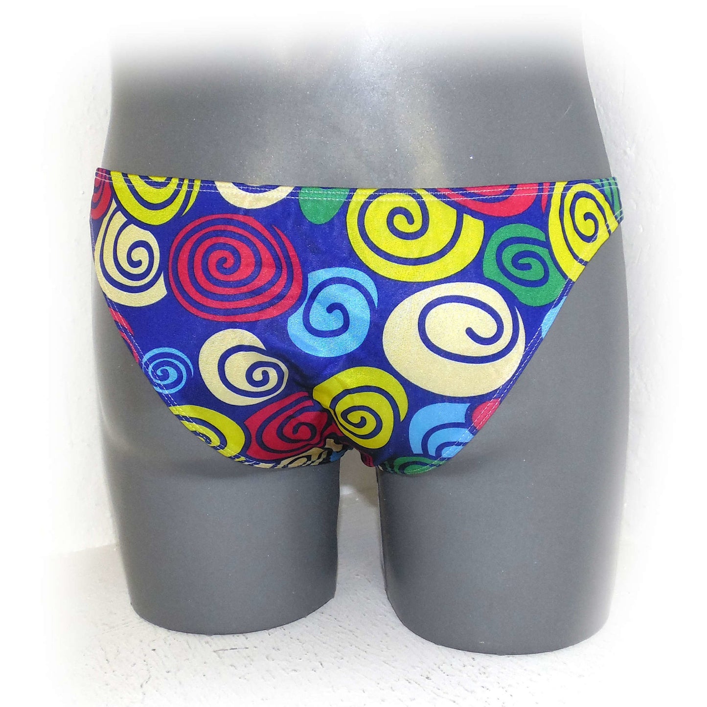 Funny Mens Briefs Thong G String Circle Printed Cool