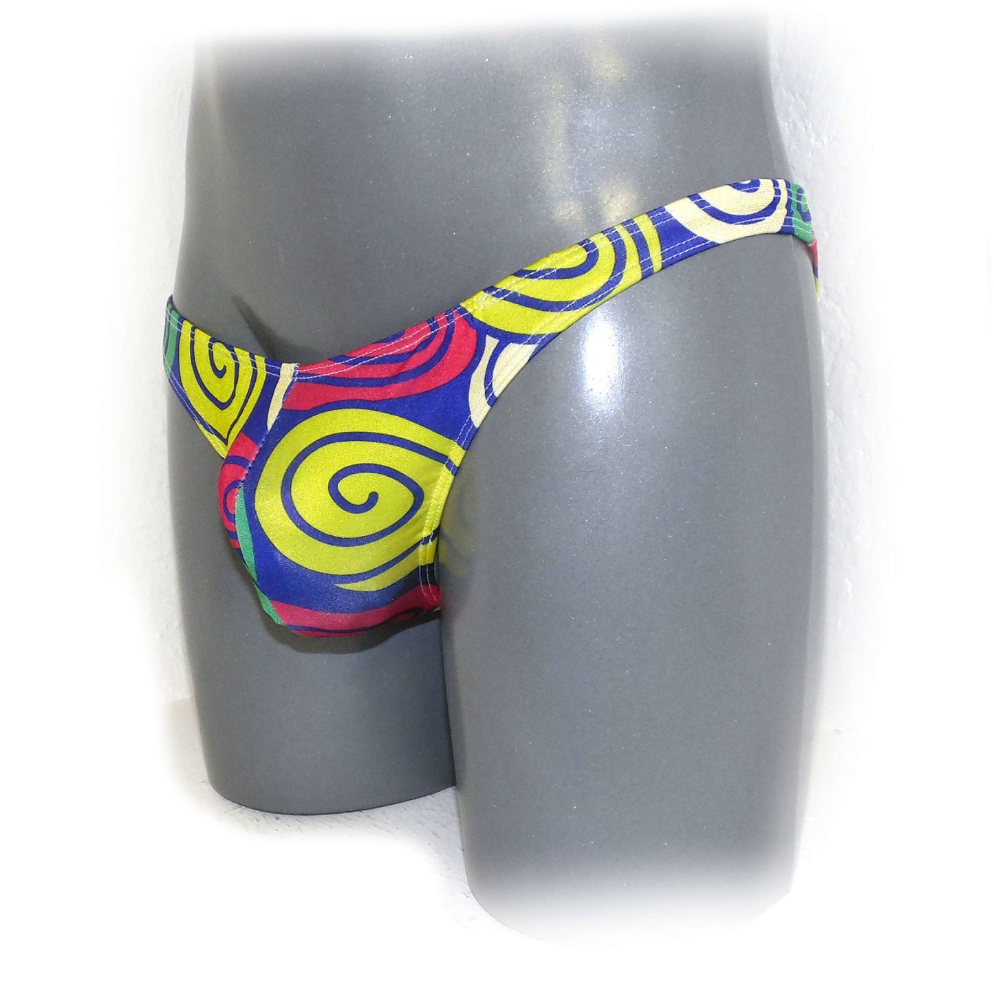 Funny Mens Briefs Thong G String Circle Printed Cool