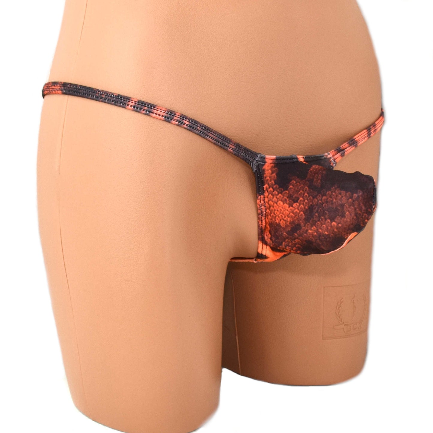 Men's thong bulge pouch thong