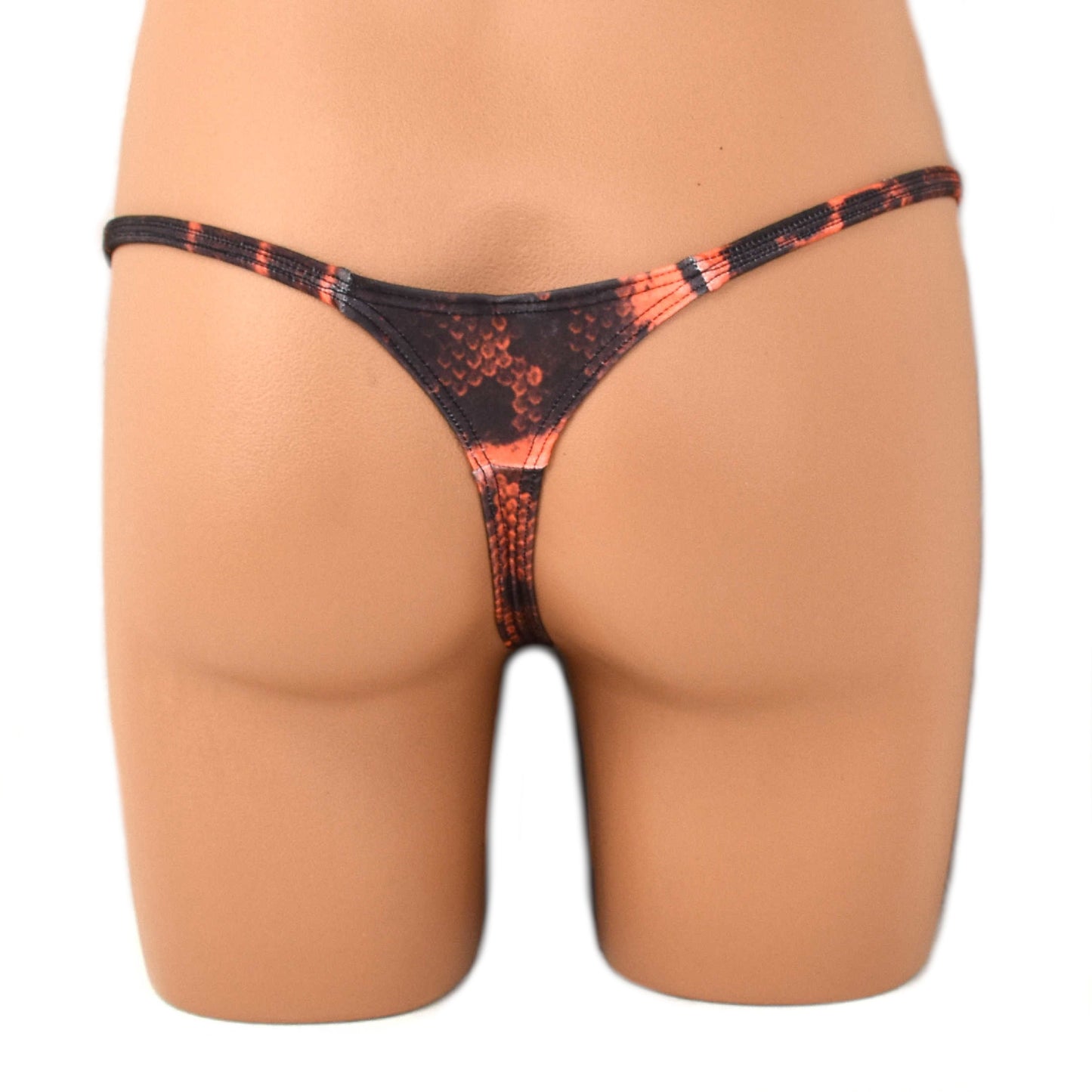 Men's thong bulge pouch thong