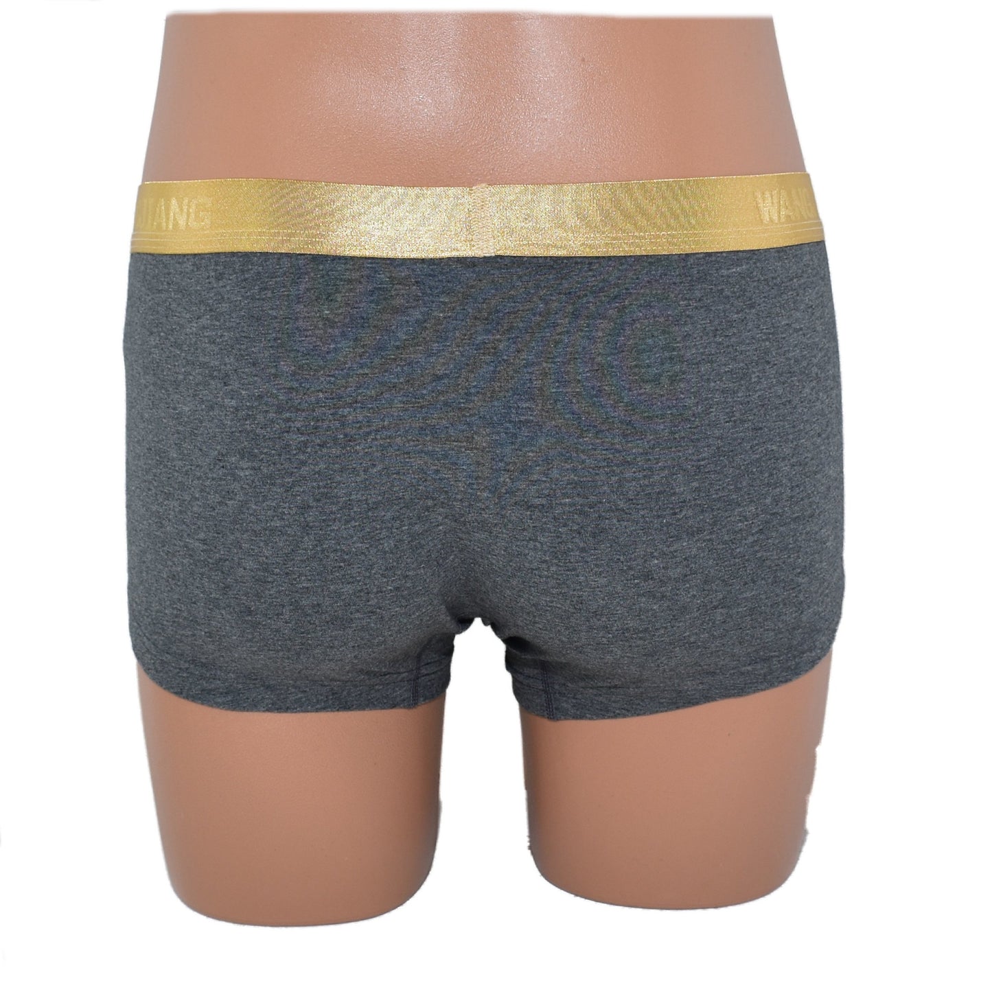 Boxer mit Goldrand Comicdruck