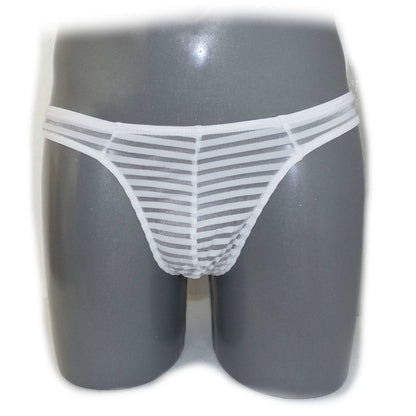 Underwear Men Ultr-thin Ice Silk String Homme Thongs